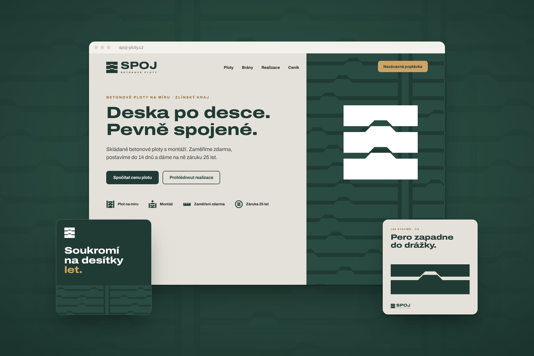 Náhled projektu SPOJ betonové ploty